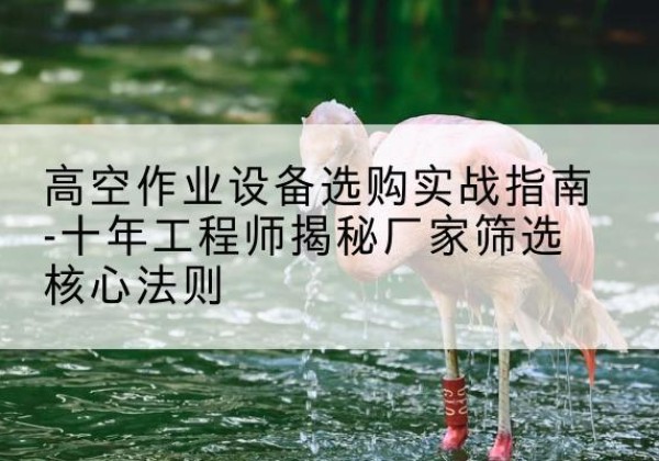 汨罗剪叉式升降机厂家-高空作业设备选购实战指南-十年工程师揭秘厂家筛选核心法则